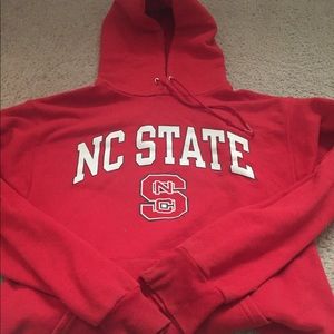 NC State hoodie gently used